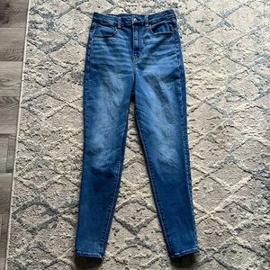 EUC American Eagle Curvy Highest Rise Jegging Size 8